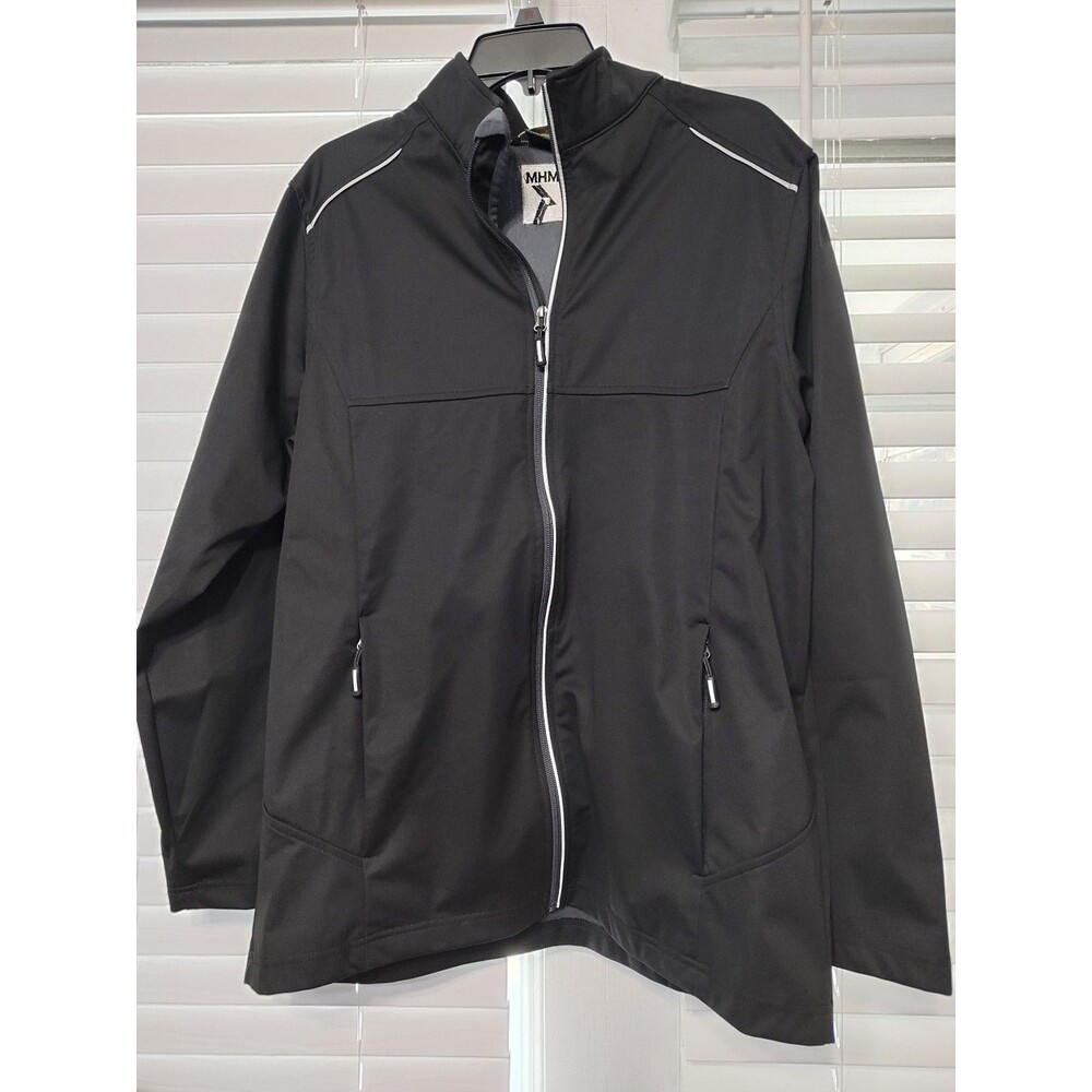 Core 365 Men's Motivate Lightweight Unlined Jacket Size Large Black Full Zip MHM